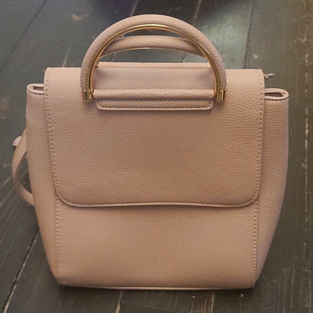 Blush pink back pack (small)